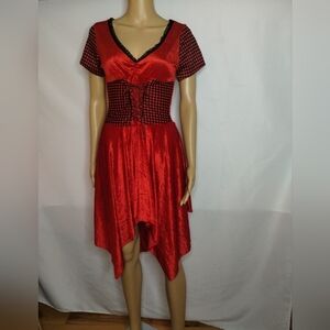 California Costume Collection Women's Halloween Cosplay Renaissance red dress